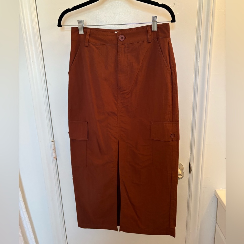 Moon River Terracotta Skirt